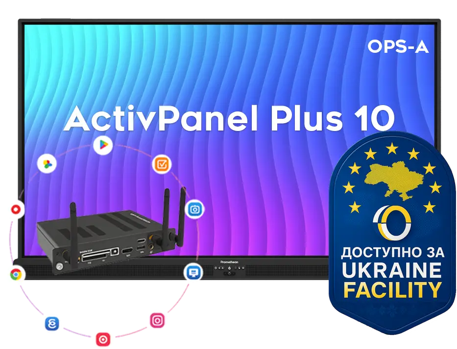 Інтерактивна панель ActivPanel Plus 10 OPS-A