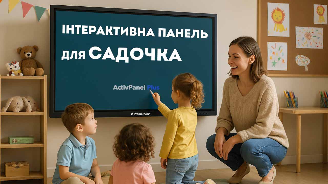 інтерактивна панель для садочка