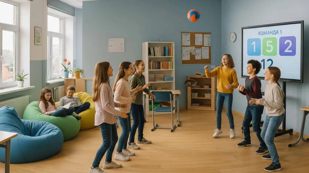 10 ідей перерви на уроці