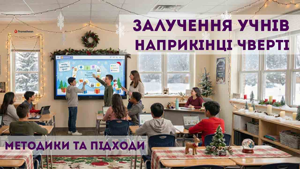Інструменти залучення учнів в кінці семестру