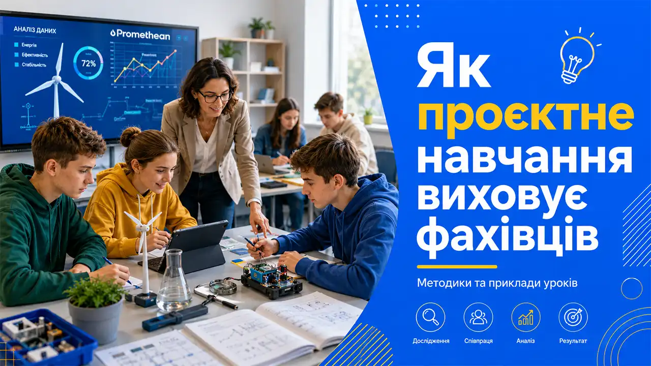 Підходи проєктного навчання у підготовці учнів до дорослого життя